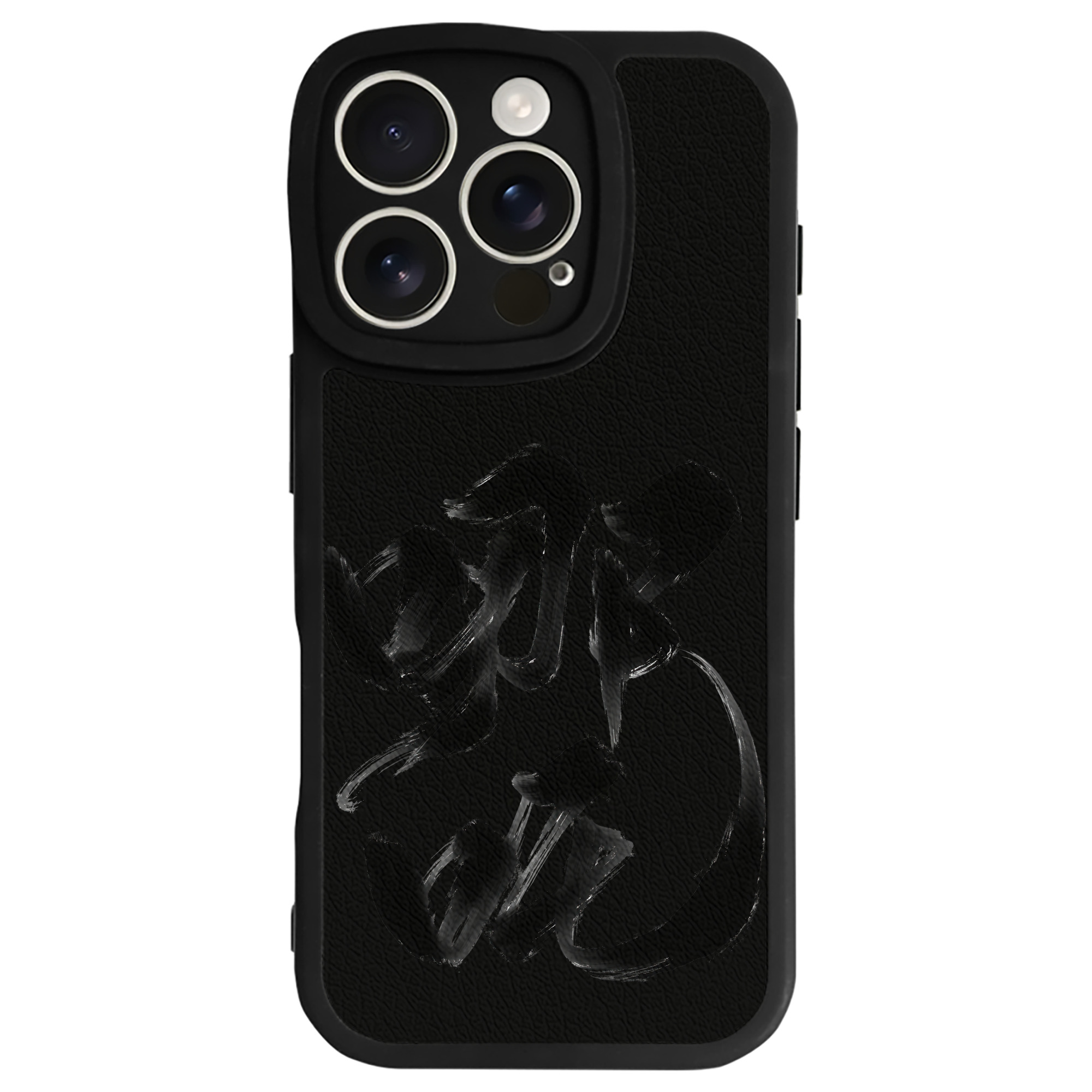 （画像用） Ne Zha 2 ナタ 魔童の大暴れ 【iPhone 16シリーズ対応】シリコンスマホケース（レザー調） 材質：シリコン
